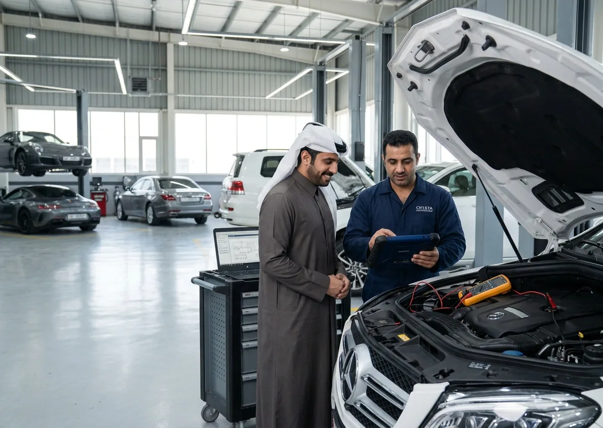 Trusted car electrical repair technicians providing quality auto service in Qatar
